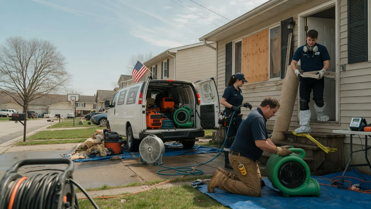 Water Damage Restoration in Janesville, IA near me